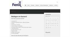 Desktop Screenshot of bodegasfenix.com