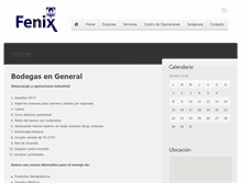 Tablet Screenshot of bodegasfenix.com
